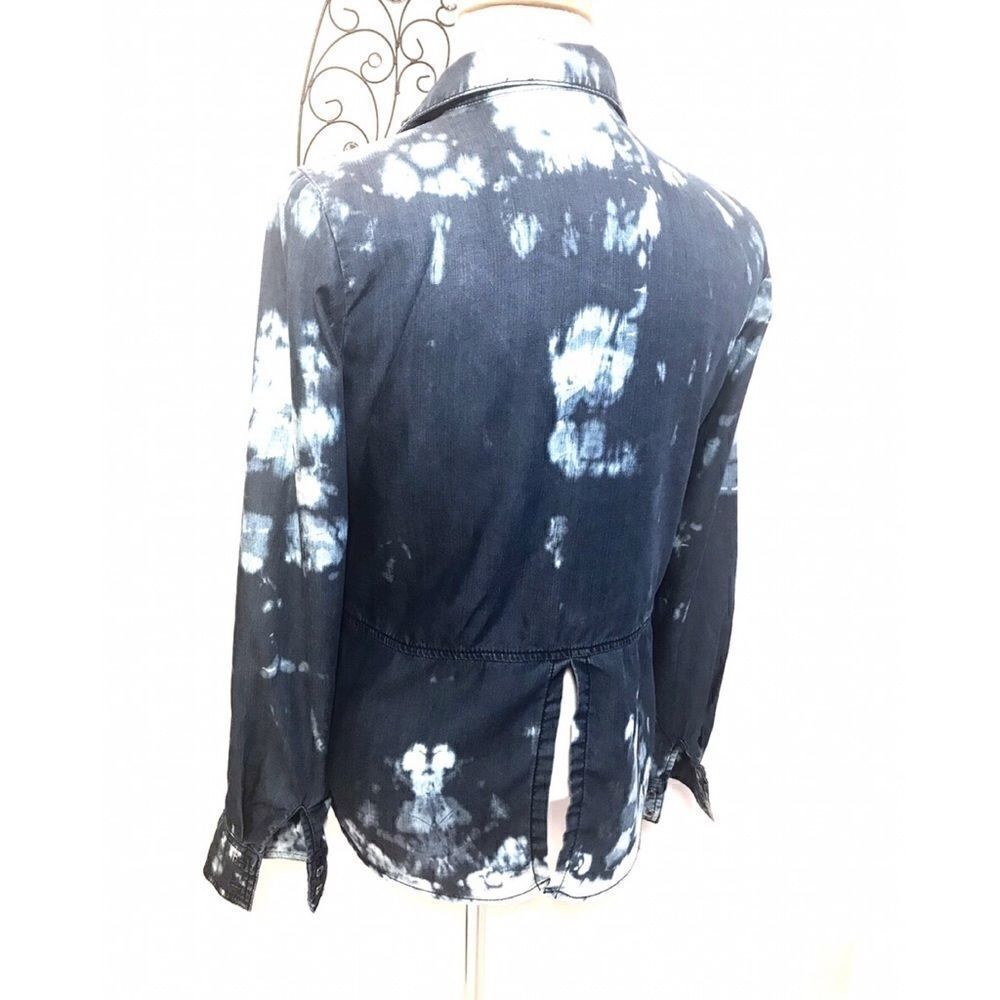 NWOT Custom Tye Dyed Long Sleeve Top - Picture 3 of 7